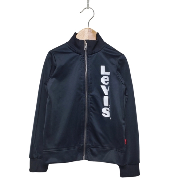 Levi's Boy Black Light Jacket Size 4 - Picture 1 of 5